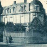Photo ancienne de la maison Falgas (ou maison Calvet)à Sauvian, ancien château pinardier